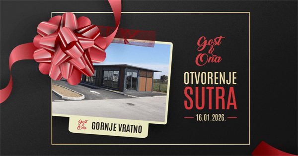 Sutra otvorenje fast fooda Gost&Ona